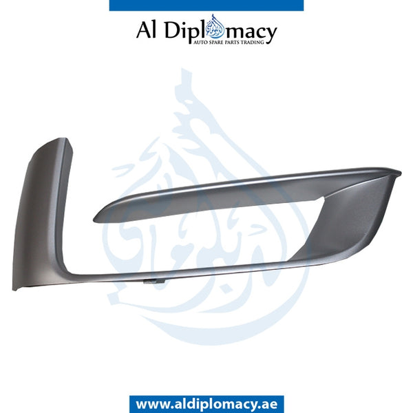 Front Right Lower BUMPER GRILLE MOLDING for BMW X5 Series F15 (2013-2018) models, Part Number T-51117308044