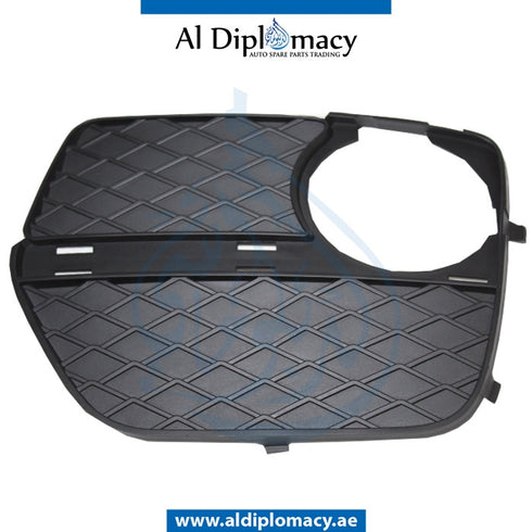 Front Left Lower BUMPER FOG LAMP GRILLE for BMW X6 Series E71 (2008-2014) models, Part Number T-51117312605