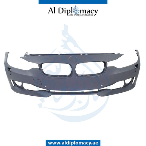 Front Bumper, WITH Sensor, Wiper, AND CAMERA HOLE for BMW 3 Series F30 (2011-2015) models