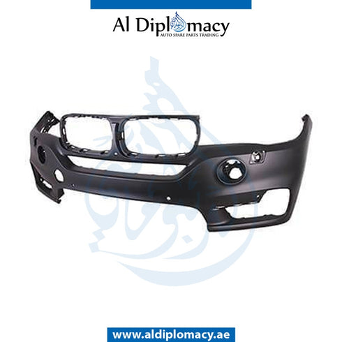Front Bumper, WITH SENSOR AND WIPER HOLE for BMW X5 Series F15 (2013-2018) models