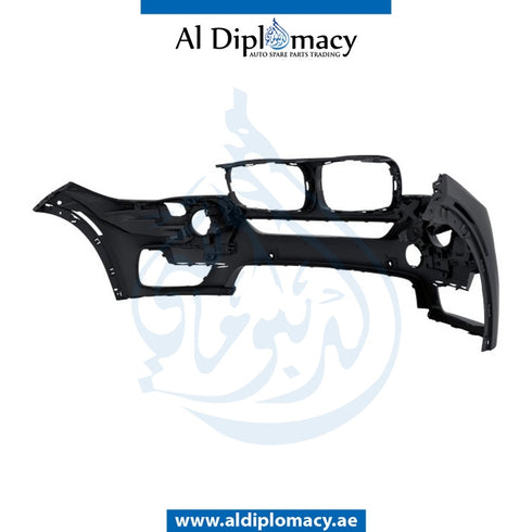 Front Bumper, WITH SENSOR AND WIPER HOLE for BMW X5 Series F15 (2013-2018) models