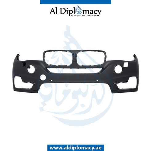 Front Bumper, WITH SENSOR AND WIPER HOLE for BMW X5 Series F15 (2013-2018) models