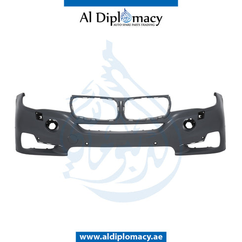 Front Bumper, WITH SENSOR AND WIPER HOLE for BMW X5 Series F15 (2013-2018) models, Part Number T-51117379415