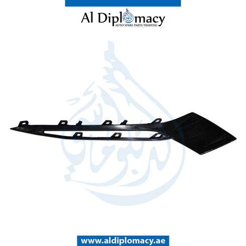 Front Right Lower BUMPER GRILLE Molding, BLACK for BMW 5 Series G30 (2016-2020) models