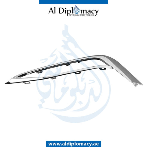 Front Left Lower BUMPER GRILLE MOLDING for BMW 5 Series G30 (2016-2020) models