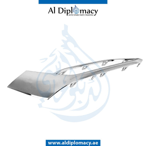 Front Left Lower BUMPER GRILLE MOLDING for BMW 5 Series G30 (2016-2020) models