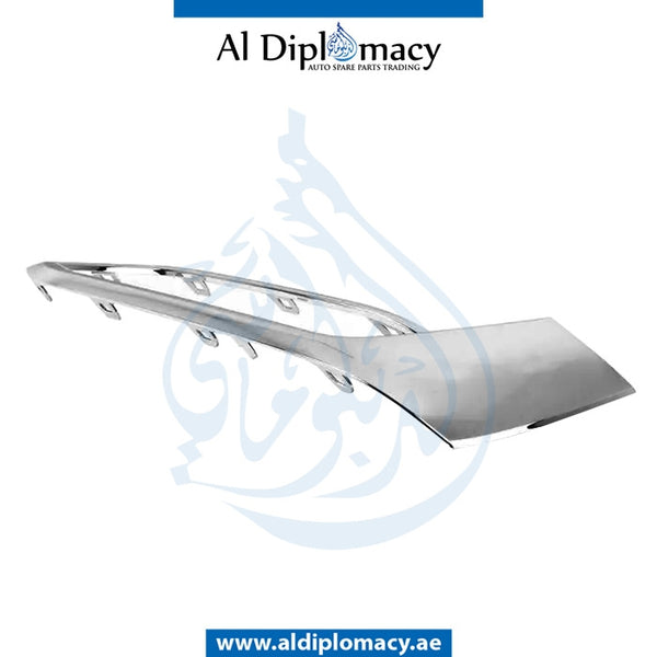 Front Right Lower BUMPER GRILLE MOLDING for BMW 5 Series G30 (2016-2020) models, Part Number T-51117385284