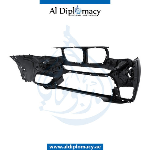 Front Bumper, WITH SENSOR AND WIPER HOLE for BMW X3 Series F25 (2010-2017) models