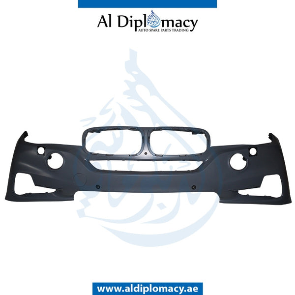 Front Bumper, WITH SENSOR AND WIPER HOLE for BMW X5 Series F15 (2013-2018) models, Part Number T-51117394937