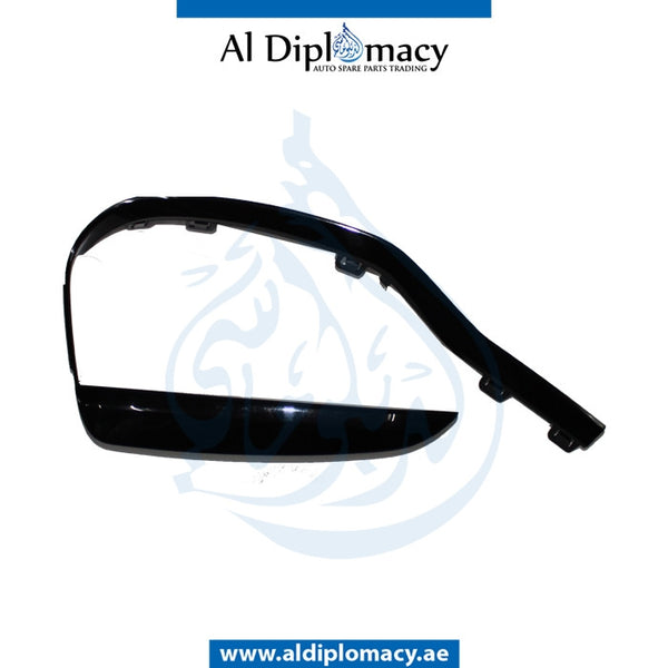 Front Left Lower BUMPER FOG LAMP GRILLE MOLDING for BMW 3 Series F30 (2011-2015) models, Part Number T-51117396853