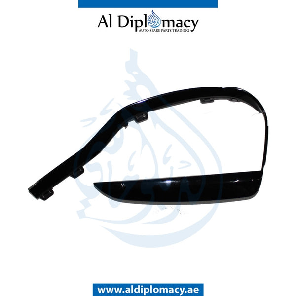 Front Right Lower BUMPER FOG LAMP GRILLE MOLDING for BMW 3 Series F30 (2011-2015) models, Part Number T-51117396854