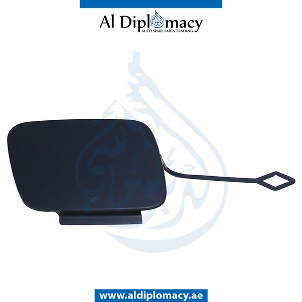 Front BUMPER TOWING HOOK COVER for BMW 7 Series G11 (2015) models, Part Number T-51117412466