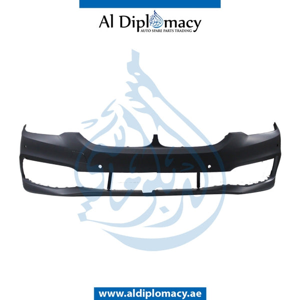Front Bumper, WITH SENSOR HOLE for BMW 5 Series G30 (2016-2020) models, Part Number T-51117427440