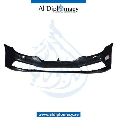Front Bumper, WITH SENSOR AND WIPER HOLE for BMW 5 Series G30 (2016-2020) models