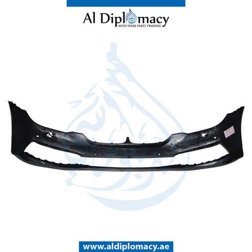 Front Bumper, WITH SENSOR AND WIPER HOLE for BMW 5 Series G30 (2016-2020) models