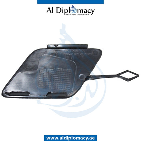 Front BUMPER TOWING HOOK COVER for BMW 5 Series G30 (2016-2020) models, Part Number T-51117427448