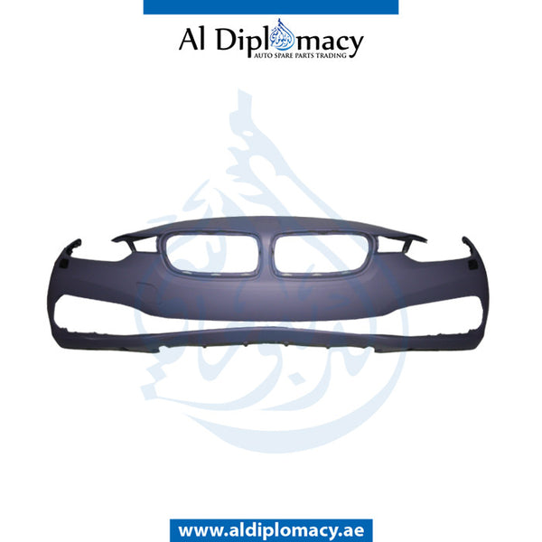 Front Bumper, WITH WIPER HOLE for BMW 3 Series F30 (2015-2019) models, Part Number T-51117445094