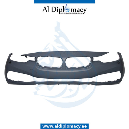 Front Bumper, WITH WIPER HOLE for BMW 3 Series F30 (2015-2019) models