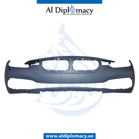 Front Bumper, WITH WIPER HOLE for BMW 3 Series F30 (2015-2019) models, Part Number T-51117445139