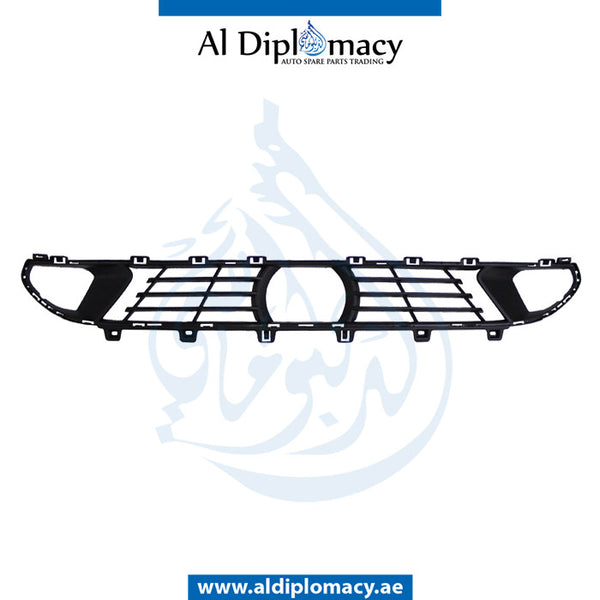 Front Lower BUMPER Grille, WITH ACTIVE CRUISE Control, CENTER for BMW 3 Series G20 (2018-2022) models, Part Number T-51117464270