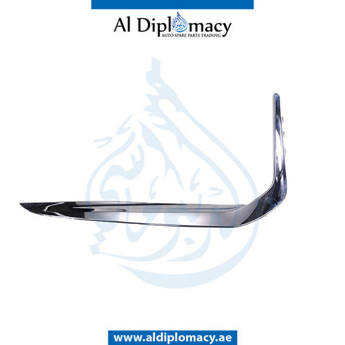 Front Left BUMPER MOLDING STRIP for BMW 7 Series G11 (2019-2022) models, Part Number T-51117475195