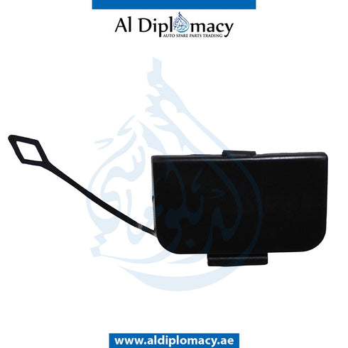 Front BUMPER TOWING HOOK COVER for BMW 3 Series E46 (1998-2005) models, Part Number T-51117893378