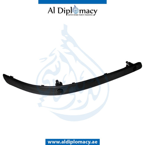 Front Right BUMPER Molding, WITH SENSOR HOLE for BMW 5 Series E39 (1995-2003) models, Part Number T-51117894140