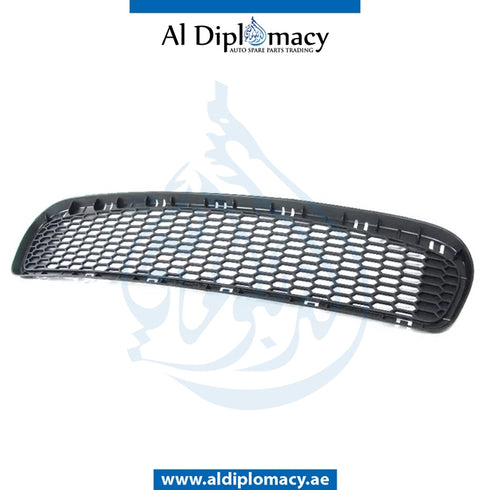 Front Lower BUMPER Grille, CENTER for BMW 3 Series E90 (2005-2011) models, Part Number T-51117900764