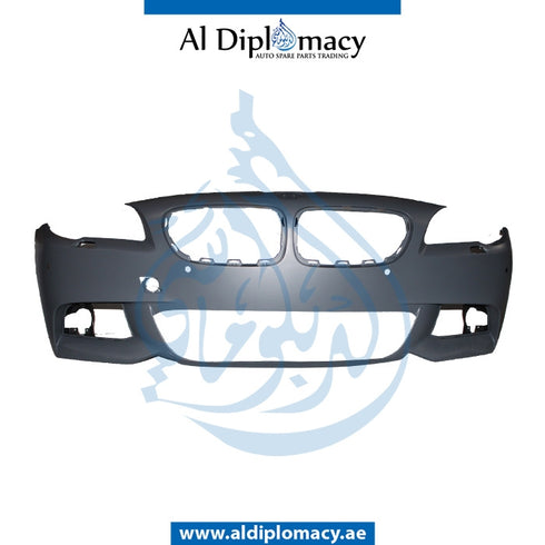 Front Bumper, WITH SENSOR AND WIPER Hole, M-tech for BMW 5 Series F10 (2010-2016) models