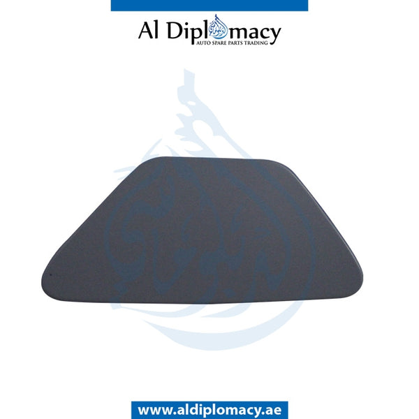 Left HEADLIGHT WASHER COVER for BMW 5 Series F10 (2010-2016) models, Part Number T-51118048679