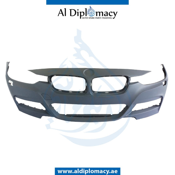 Front Bumper, WITHOUT SENSOR HOLE for BMW 3 Series F30 (2011-2015) models, Part Number T-51118055819