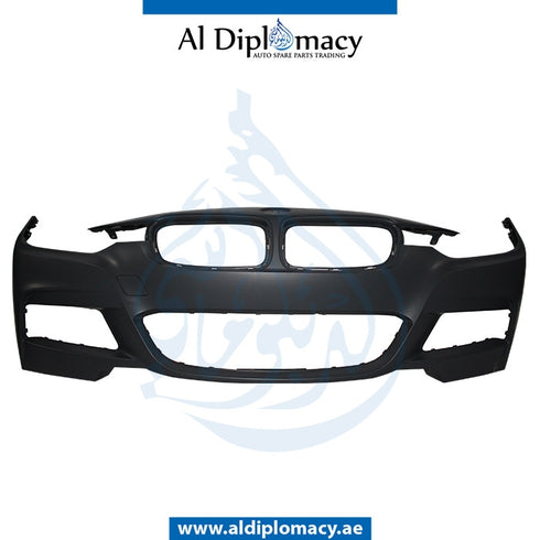Front Bumper, WITHOUT SENSOR HOLE for BMW 3 Series F30 (2011-2015) models, Part Number T-51118055825
