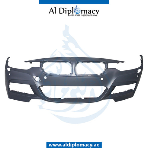 Front Bumper, WITH Sensor, Wiper, AND CAMERA HOLE for BMW 3 Series F30 (2011-2015) models