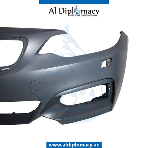 Front Bumper, WITH WIPER HOLE for BMW 2 Series F22 (2017-2021) models