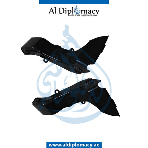 Front Bumper, WITH SENSOR AND WIPER Hole, M Look, COMPLETE for BMW 2 Series F22 (2017-2021) models