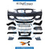Front Bumper, WITH SENSOR AND WIPER Hole, M Look, COMPLETE for BMW 2 Series F22 (2017-2021) models, Part Number T-51118058063-CO
