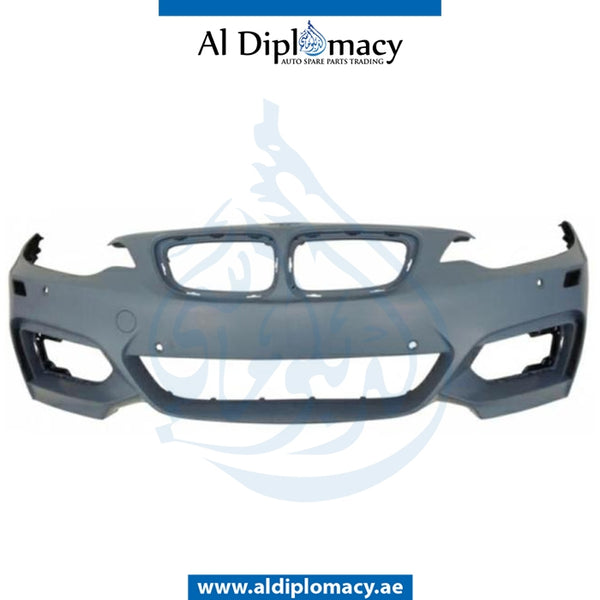 Front Bumper, WITH SENSOR AND WIPER HOLE for BMW 2 Series F22 (2017-2021) models, Part Number T-51118058064