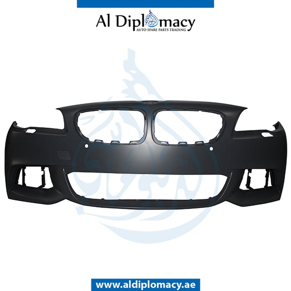 Front Bumper, WITH SENSOR Hole, M-tech for BMW 5 Series F10 (2013-2016) models, Part Number T-51118058990