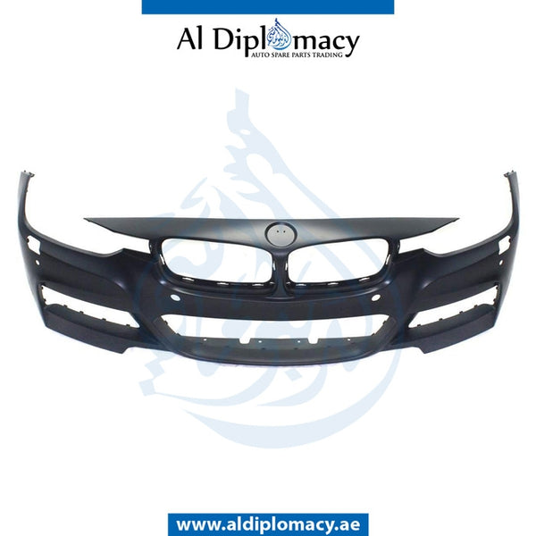 Front Bumper, WITH SENSOR AND WIPER HOLE for BMW 3 Series F30 (2011-2015) models, Part Number T-51118060259