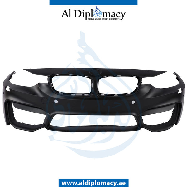 Front Bumper, WITH Sensor, AND Wiper, AND CAMERA HOLE for BMW 3 Series F30 (2011-2015) models, Part Number T-51118060260