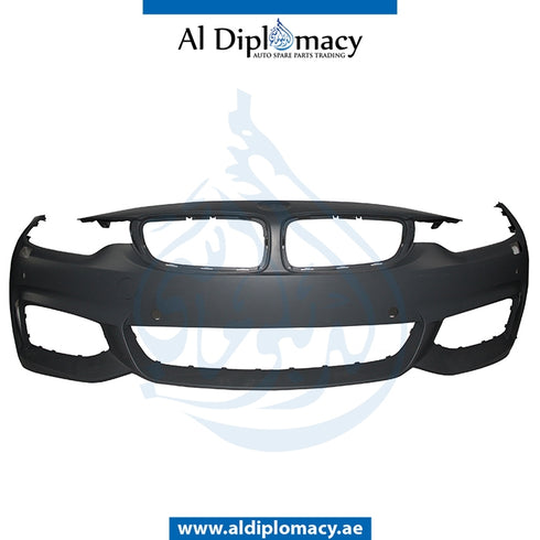 Front Bumper, WITH SENSOR AND WIPER HOLE for BMW 4 Series F32 (2013-2017) models, Part Number T-51118060881