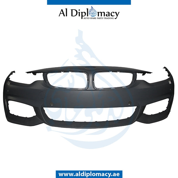 Front Bumper, WITH SENSOR AND WIPER HOLE for BMW 4 Series F32 (2013-2017) models, Part Number T-51118060881