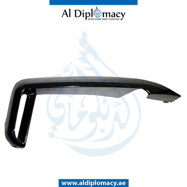 Front Right Lower BUMPER MOLDING for BMW 7 Series G11 (2015) models, Part Number T-51118061120