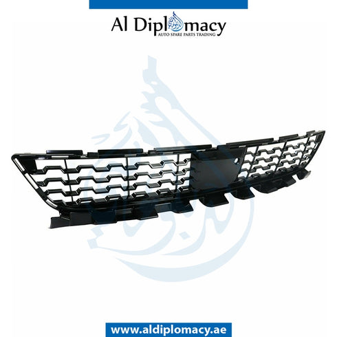 Front Lower BUMPER Grille, MATT Black, CENTER for BMW 7 Series G11 (2015) models