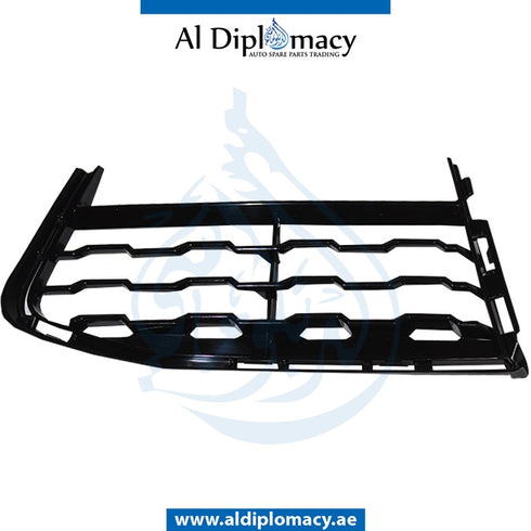 Front Left Lower BUMPER GRILLE for BMW 7 Series G11 (2015) models, Part Number T-51118061125
