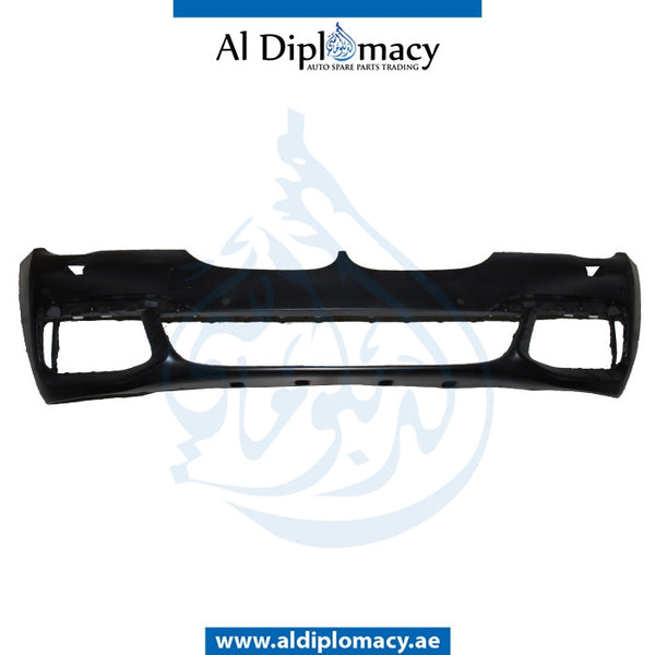 Front Bumper, WITH SENSOR AND WIPER HOLE for BMW 7 Series G11 (2015) models, Part Number T-51118064754