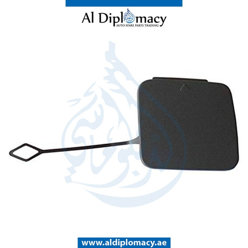 Front BUMPER TOWING HOOK COVER for BMW 7 Series G11 (2015) models, Part Number T-51118064756