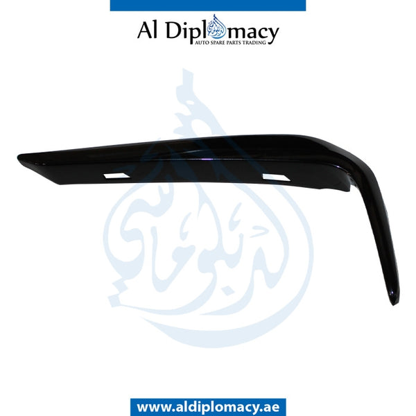 Front Left Lower BUMPER GRILLE MOLDING COVER for BMW 5 Series G30 (2016-2020) models, Part Number T-51118064979