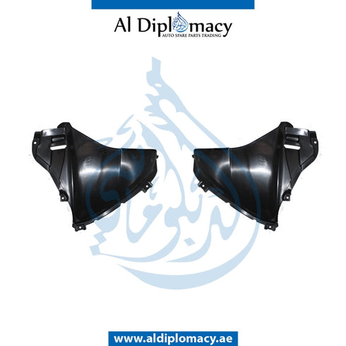 Front Bumper, WITH SENSOR AND WIPER Hole, M PERFORMANCE Look, COMPLETE for BMW 5 Series G30 (2016-2020) models