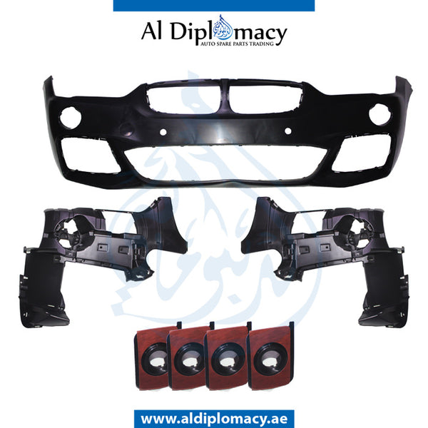 Front Bumper, WITH SENSOR HOLE for BMW X1 Series F48 (2015-2019) models, Part Number T-51118072771